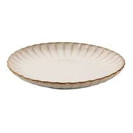 Talerze - Talerz płytki Atlantica 26 cm beżowy - miniaturka - grafika 1