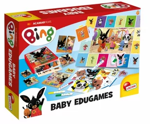 Lisciani Giochi Bing Wielki zestaw edukacyjny - Gry planszowe - miniaturka - grafika 1