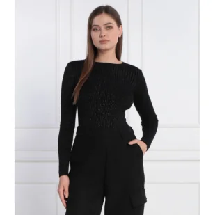 Silvian Heach Sweter | Regular Fit | z dodatkiem wełny - Swetry damskie - miniaturka - grafika 1