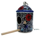 Klatki i wyposażenie dla ptaków - Ceramiczny domek dla ptaków Ceramika Bolesławiec - miniaturka - grafika 1