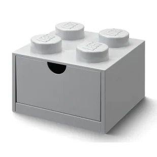 Lego Desk Drawer 4 Grey - Pojemniki na zabawki - miniaturka - grafika 1