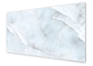 Panel kuchenny HOMEPRINT Polerowany biały marmur 140x70 cm - Dekoracje domu - miniaturka - grafika 1