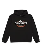 Bluzy dla chłopców - Quiksilver Chłopięca bluza z kapturem, młodzieżowy sweter (1 szt.) - miniaturka - grafika 1
