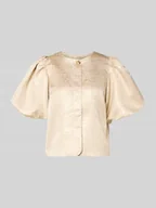 Marynarki i żakiety damskie - Żakiet z okrągłym dekoltem model ‘DARIELLA’ - miniaturka - grafika 1