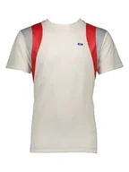 Koszulki sportowe męskie - asics Koszulka w kolorze kremowym - miniaturka - grafika 1