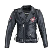 Odzież motocyklowa - W-TEC Black Heart Skórzana kurtka motocyklowe W-TEC Black Heart Perfectis, Czarny, 5XL 19201-5XL - miniaturka - grafika 1