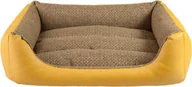 Legowiska dla psów - Ami Play Sofa ZipClean 4 in 1 Morgan M 72x56x20 cm Żółty - miniaturka - grafika 1