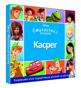 Muzyczne rzygody Kacper Książeczka z płytą CD Różni autorzy Płyta CD) - Programy edukacyjne - miniaturka - grafika 1