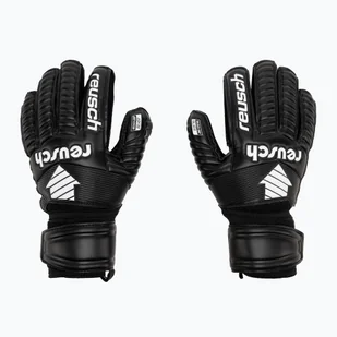 Rękawice bramkarskie dziecięce Reusch Legacy Arrow Silver black WYSYŁKA W 24H 30 DNI NA ZWROT - Piłka nożna - miniaturka - grafika 1