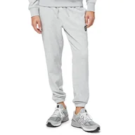Spodnie sportowe męskie - Spodnie New Balance MP23580AG - szare - miniaturka - grafika 1
