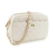 Torebki damskie - Alessio TOREBKA Damska CROSSBODY PIKOWANA na ramię łańcuszek QUILTED - miniaturka - grafika 1