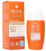 Balsamy i kremy do opalania - Krem przeciwsłoneczny Rilastil Sun System Water Touch Colour SPF50+ 50 ml (8055510240615) - miniaturka - grafika 1