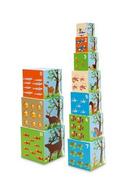 Zabawki interaktywne dla dzieci - Scratch Europe Piramida edukacyjna ZWIERZĘTA ŚWIATA 2 (10 elementów)- 6181096 - miniaturka - grafika 1