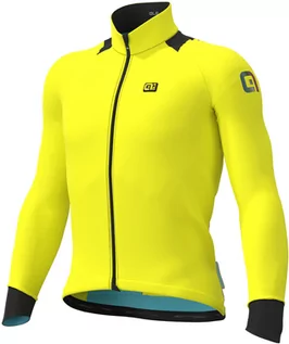 Koszulki rowerowe - Alé Cycling Klimatik K-Idro Koszulka rowerowa z długim rękawem Mężczyźni, żółty M 2021 Koszulki kolarskie - grafika 1