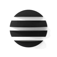 Półki do salonu - Półka SOLIS kolor czarny umbra - SHELVES/SOLIS/BLACK/76X76X19 - miniaturka - grafika 1