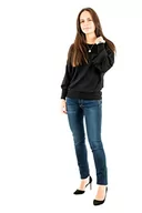 Swetry damskie - ICHI Sweter damski IHMOPAZ LS6, 194008/czarny, XXL (DE) - miniaturka - grafika 1