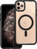Etui i futerały do telefonów - OEM Futerał COLOR EDGE MAG COVER kompatybilny z MagSafe do IPHONE 11 Pro Max czarny - miniaturka - grafika 1