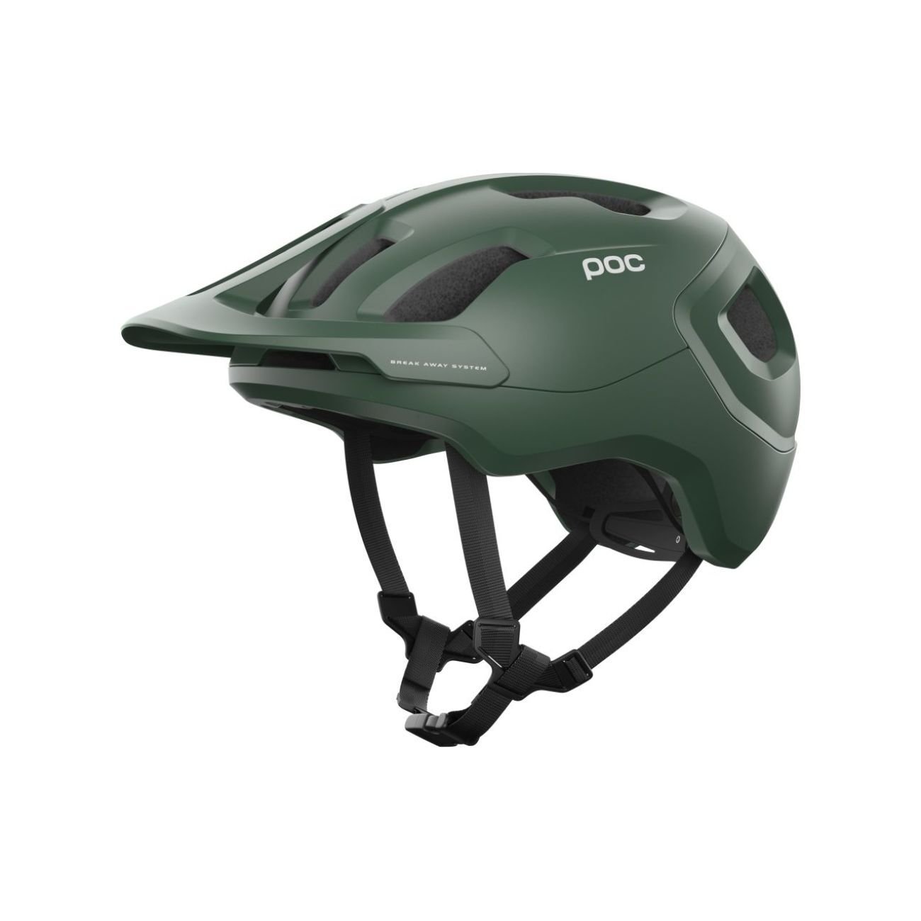 POC Axion Epidote Green Matt 51-54 Kask rowerowy