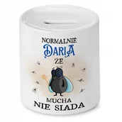 Skarbonki - Skarbonka Dla Darii na Urodziny Imieniny Prezent z Nadrukiem ze Zdjęciem - miniaturka - grafika 1