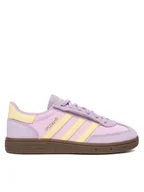 Buty dla dziewczynek - adidas Sneakersy Handball Spezial Cf El C JR7424 Fioletowy - miniaturka - grafika 1