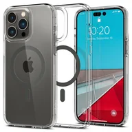 Etui i futerały do telefonów - Etui Spigen Ultra Hybrid Mag MagSafe do Apple iPhone 14 Pro Przezroczysty - miniaturka - grafika 1