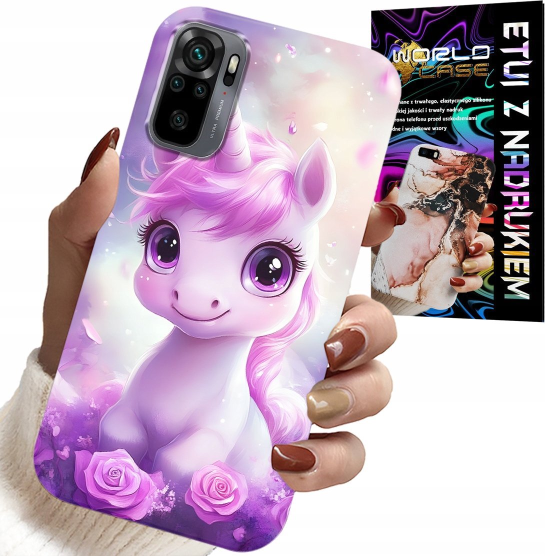 ETUI DO XIAOMI NOTE 10 / 10S - SŁODKI JEDNOROŻEC, WZORY DLA DZIECI CASE