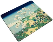 Podkładki pod mysz - Podkładka Wzgórze Goten w Shinagawa nad Tokaido Katsushika Hokusai 24x19cm - miniaturka - grafika 1