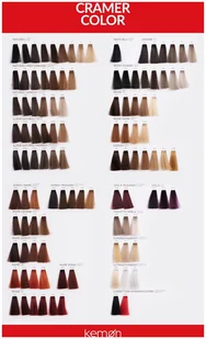 Kemon Cramer Color Kremowa farba do włosów z olejem kokosowym 100ml Ash Brown 4.1 - Farby do włosów i szampony koloryzujące - miniaturka - grafika 1