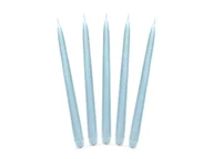 Urodziny dla dorosłych - PartyDeco Świeczka "Classic Pastel 24 cm", błękitna, 10 szt SKMAT-011 - miniaturka - grafika 1