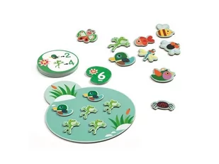 Djeco, gra edukacyjna Eduludo nauka liczenia - Gry planszowe - miniaturka - grafika 1
