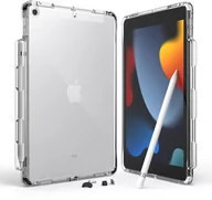 Akcesoria do tabletów i e-booków - Ringke Ringke Fusion etui pokrowiec z żelową ramką iPad 10.2'' 2021 / 2020 / 2019 czarno-przezroczysty - miniaturka - grafika 1