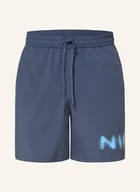Spodenki damskie - Nike Szorty Treningowe Form blau - miniaturka - grafika 1