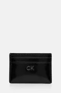 Etui na dokumenty i karty - Calvin Klein etui na karty kolor czarny K60K612428 - miniaturka - grafika 1