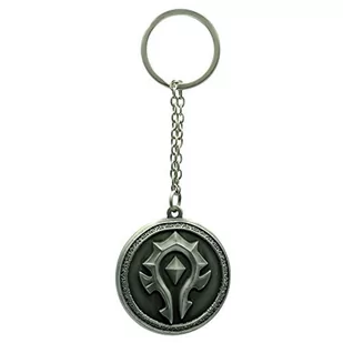 ABYstyle World of Warcraft, Brelok do kluczy 3D, Horde, Szary, H. 5 cm x L. 4,5 cm - Breloki - miniaturka - grafika 1