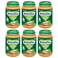 Dania dla dzieci - BoboVita Rosołek z kurczaka z ryżem po 6 miesiącu zgrzewka 6 x 190 g - miniaturka - grafika 1