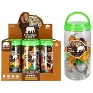 Figurki dla dzieci - Zwierzęta dzikie tuba MEGA CREATIVE 524630 - miniaturka - grafika 1