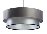 Lampy stojące - Lampa wisząca glamour z podwójnym abażurem - S424 L6-P25 - miniaturka - grafika 1