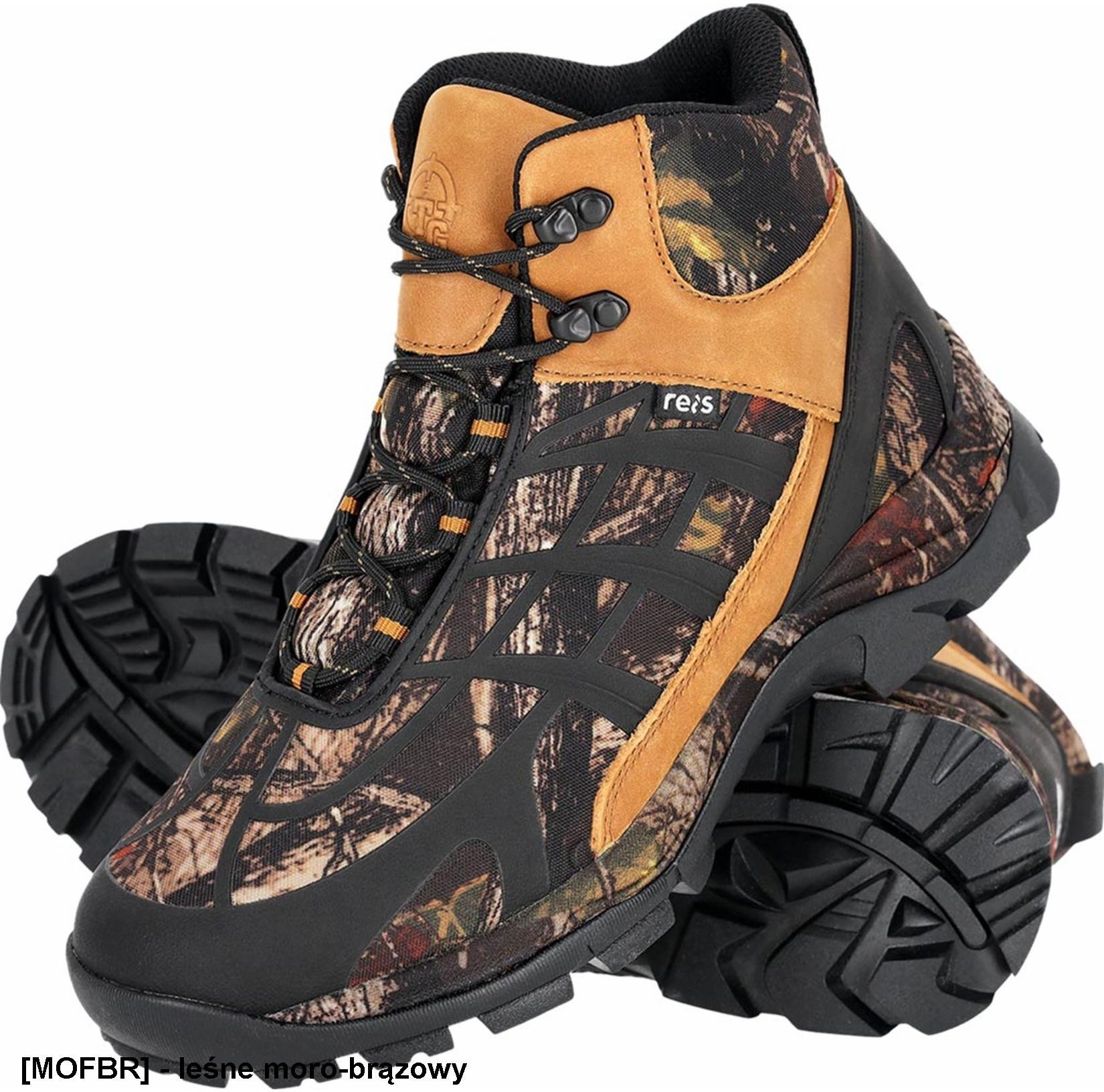 TG-CRUX - Buty Tactical Guard męskie wykonane z tkaniny Oxford oraz skóry nubuk ze wstawkami TPU oraz gumy podeszwa z gumy i EVA 46