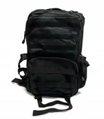 Plecaki - Plecak taktyczny military z rzepami Semi Line 20-40 l czarny Bsl 228-2 - miniaturka - grafika 1