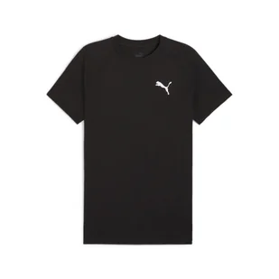 Męska koszulka EVOSTRIPE PUMA Black - Koszulki sportowe męskie - miniaturka - grafika 1