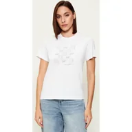 Koszulki i topy damskie - Karl Lagerfeld T-shirt ikon seasonal Regular Fit - miniaturka - grafika 1