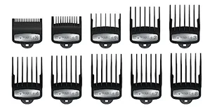 WAHL Komplet 10 szt nasadek z metalowym zaczepem WAHL PREMIUM (SUPER TAPER, - Akcesoria i części AGD - miniaturka - grafika 1