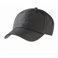 Czapki męskie - Czapka z daszkiem Jack Wolfskin BASEBALL CAP phantom - ONE SIZE - miniaturka - grafika 1