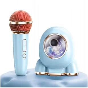 Bezprzewodowy Zestaw do Karaoke Głośnik Bluetooth Mikrofon dla Dzieci RGB - Instrumenty muzyczne dla dzieci - miniaturka - grafika 1