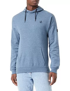 Dare 2b Charakterystyczna męska bluza z kapturem w stylu miejskim z regulacją sznurka i przednią kieszenią typu kangur i nadrukiem graficznym z tyłu - Bluzy męskie - miniaturka - grafika 1