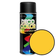 Farby wewnętrzne - Spray 400ml RAL 1018 żółty cynkowy połysk Decoration Deco Color 10010 - miniaturka - grafika 1