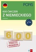 Książki do nauki języka niemieckiego - 600 ćwiczeń z niemieckiego z kluczem A1-B2 w.3 - miniaturka - grafika 1