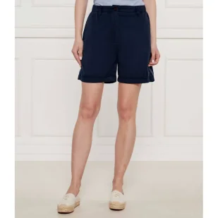Tommy Hilfiger Szorty Regular Fit - Spodenki damskie - miniaturka - grafika 1