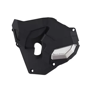POLISPORT 8486100001 - Odporny na uderzenia plastikowy ochraniacz obudowy sprzęgła kompatybilny z motocyklami Yamaha w kolorze czarnym - Części motocyklowe - miniaturka - grafika 1