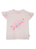 Kaftaniki dla niemowląt - Billieblush Koszulka w kolorze jasnoróżowym - miniaturka - grafika 1